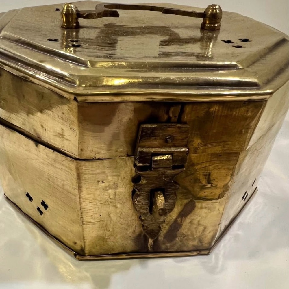 MCM Brass Hinged Cricket Boxes Nesting Boxes Vintage - Picture 3 of 6